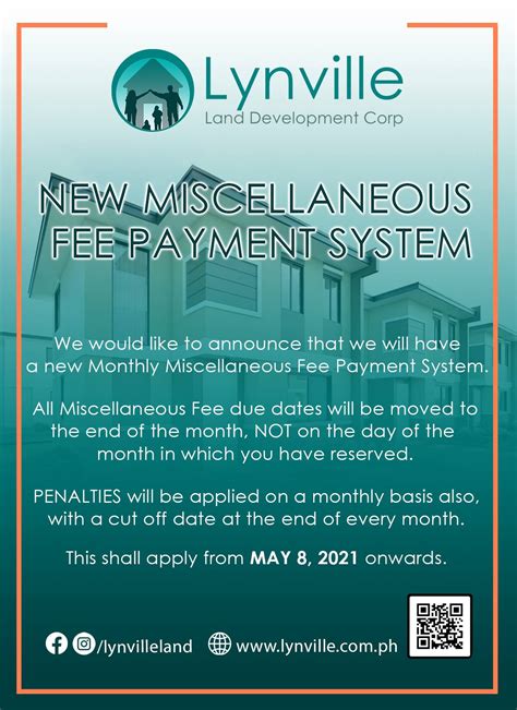 Miscellaneous Fee Payment .